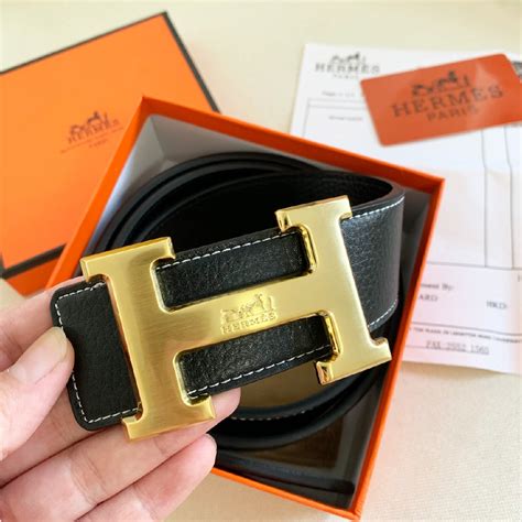 hermes belt fake and real|authentic hermes men's belt.